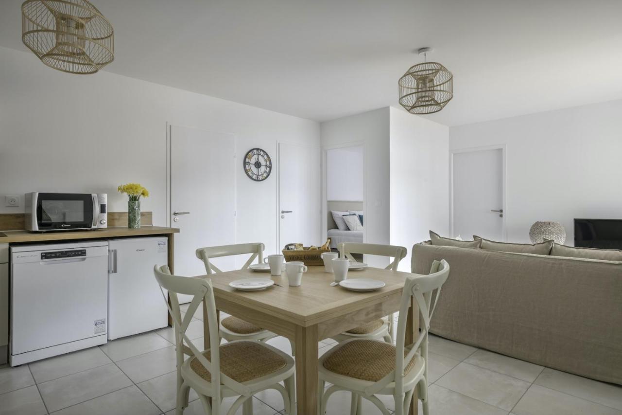 Face A La Mer, Bel Appartement Pour 6 เปลเนิฟ-วัล-อ็องเดร ภายนอก รูปภาพ
